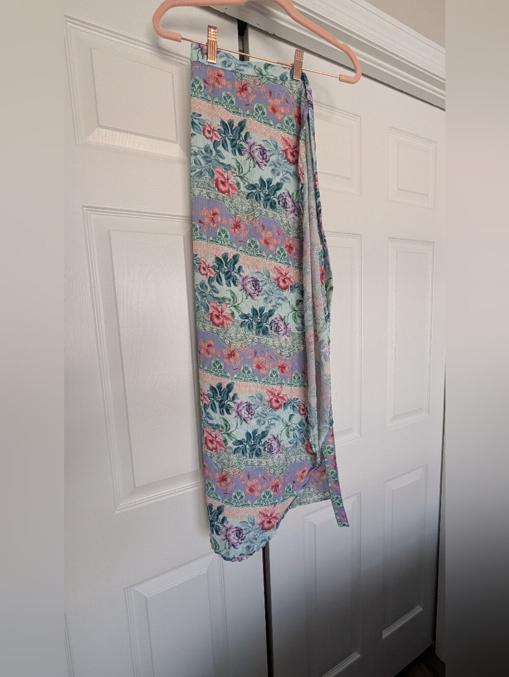 Floral Wrap Skirt